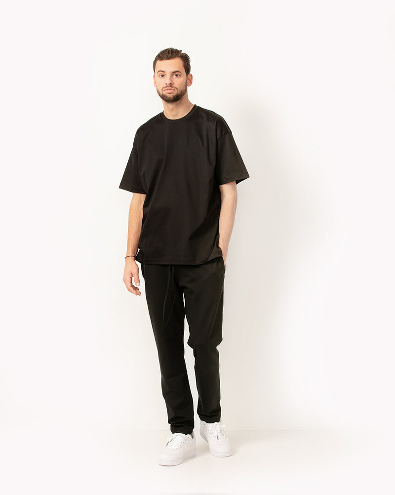 Oversized Deluxe T-shirt Black Woodrow 