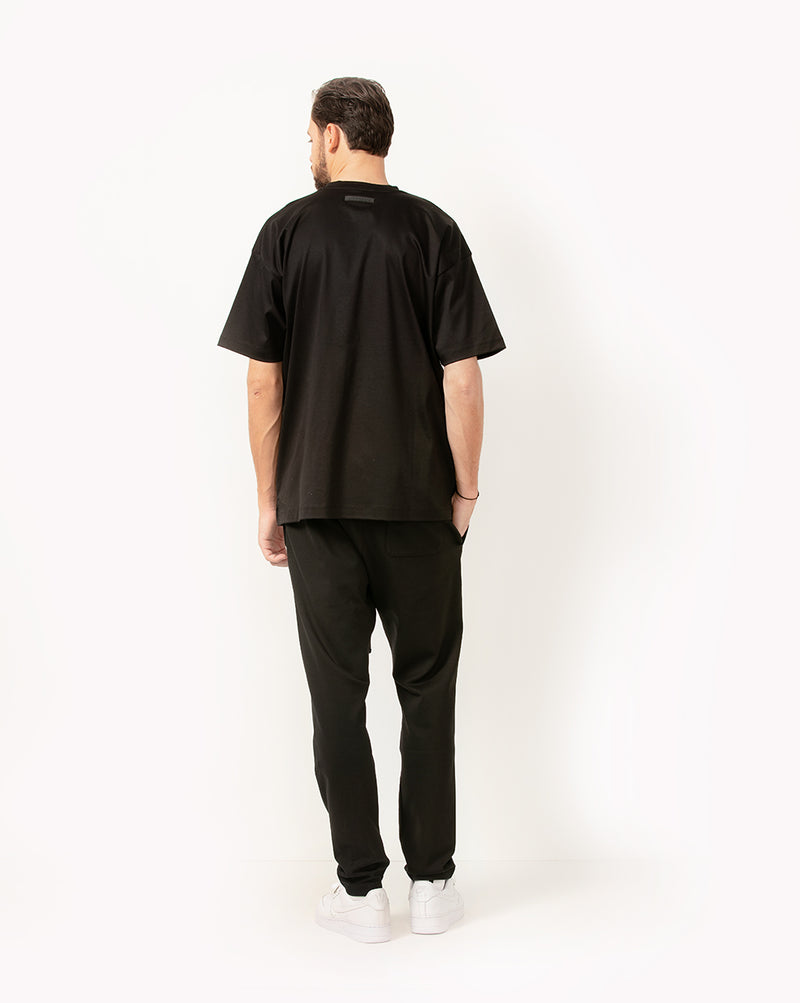 Oversized Deluxe T-shirt Black Woodrow 